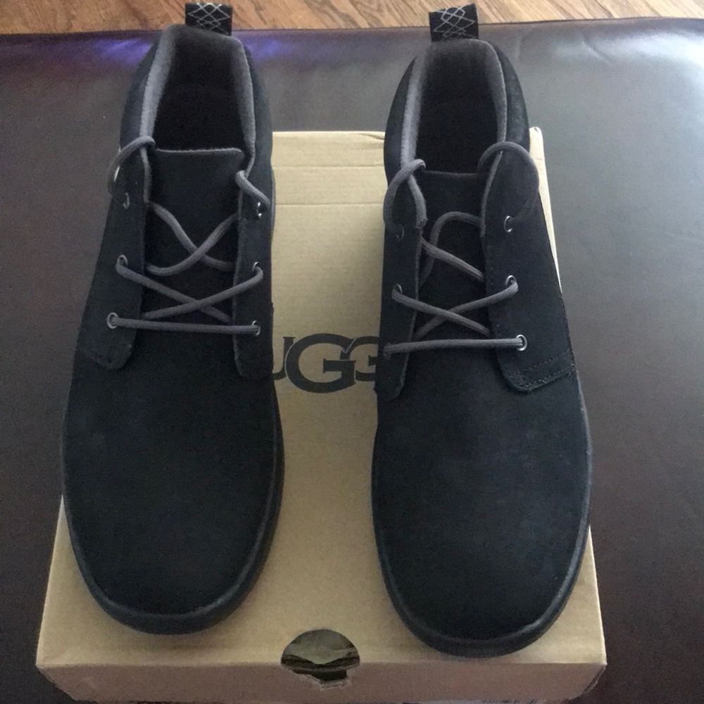 Black UGG Canoe Booties